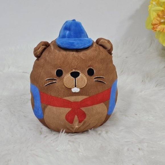 Squishmallows chip the Beaver back to School 8" brown - Picture 7 of 7
